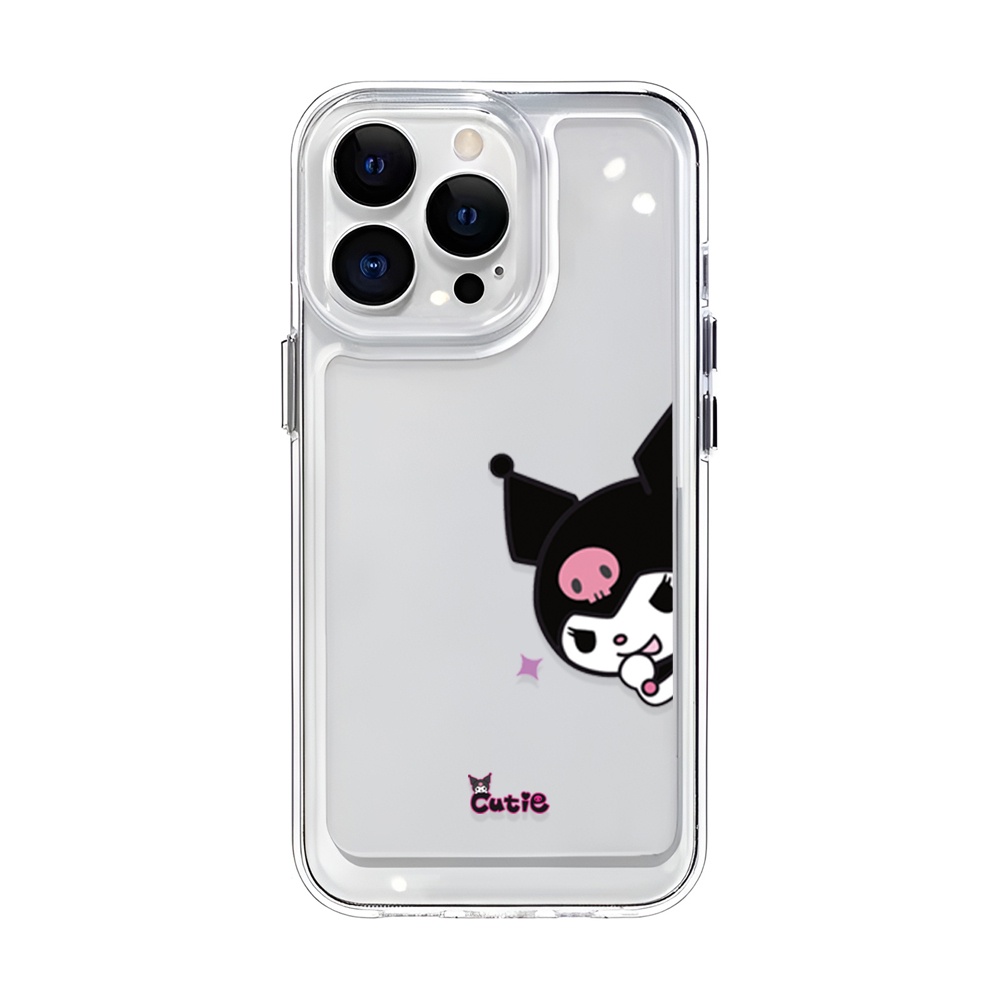 Ốp Điện Thoại Trong Suốt In Hình Kuromi Cho iphone 14ProMax 14Plus 13 11 12 7Plus X XR