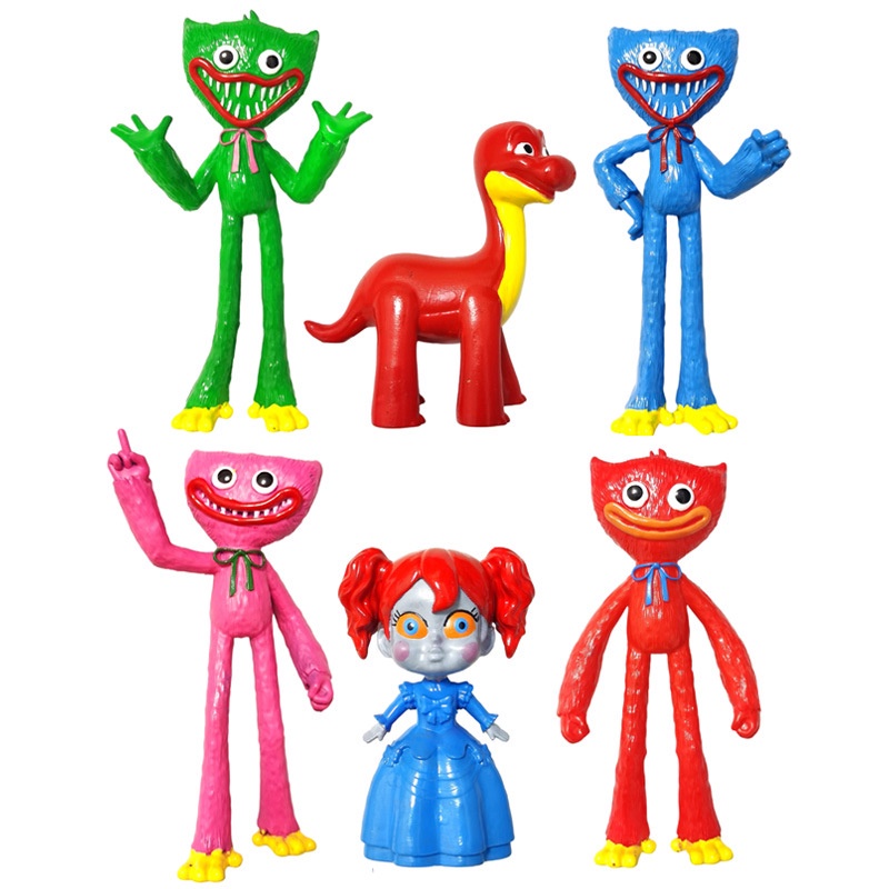 Poppy Playtime Action Figure Huggy Wuggy Model Dolls Toys For Kids Home Decor Desktop Ornament