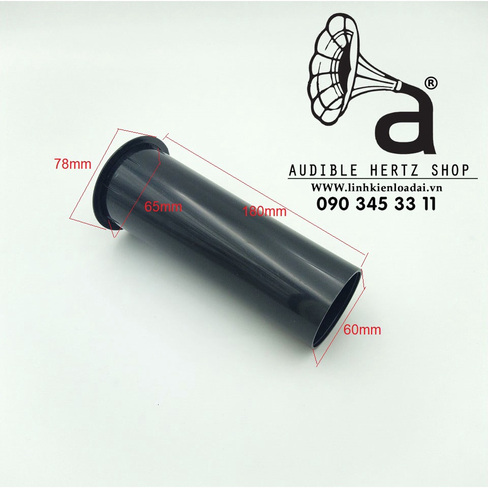 Ống thông hơi loa, đường kính 34mm, 38mm, 45mm, 55mm, 60mm, 70mm, 80mm