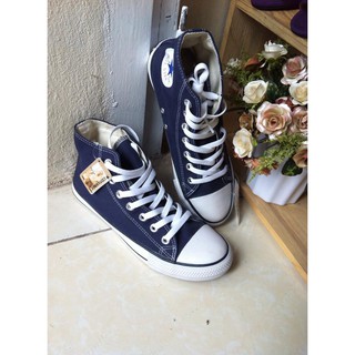 Giày cv  xanh than cổ cao - Hàng vnxk