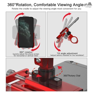 Giá Đỡ Điện Thoại Xoay 360 Độ Gắn Ghi Đông Xe Đạp Tiện Dụng