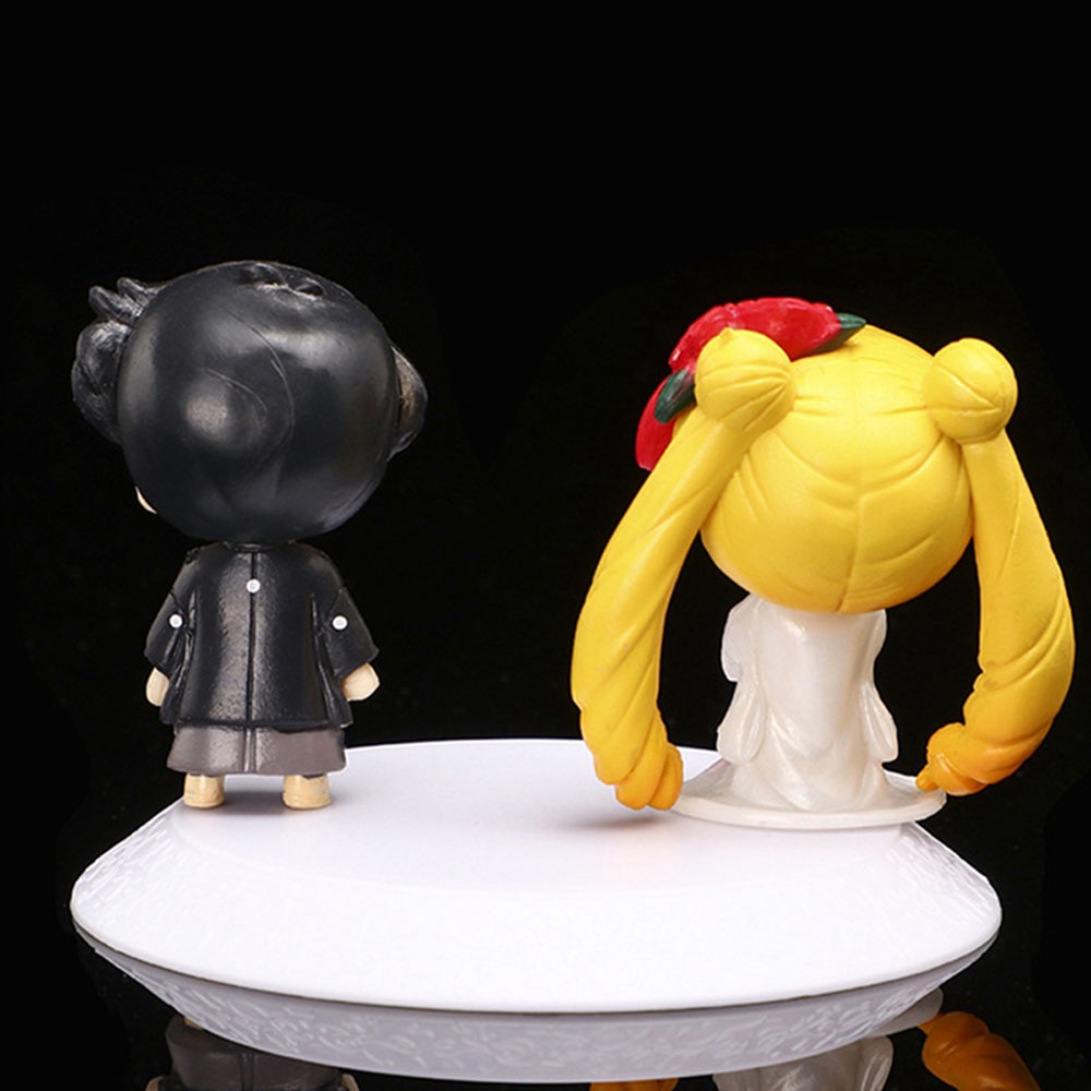 Mô Hình Nhân Vật Thủy Thủ Mặt Trăng Mặc Kimono Bằng Pvc