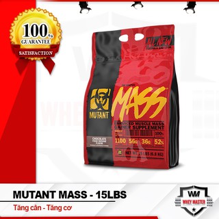 [+ Quà] Sữa Tăng cân Nhanh Mutant Mass 15 Lbs (6.8 kg) - Chính hãng