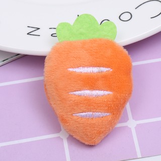 Móc khóa cà rốt bông cute - MK004