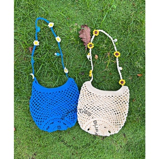 Túi Len Bướm Handmade 🌼 Túi Đi Biển