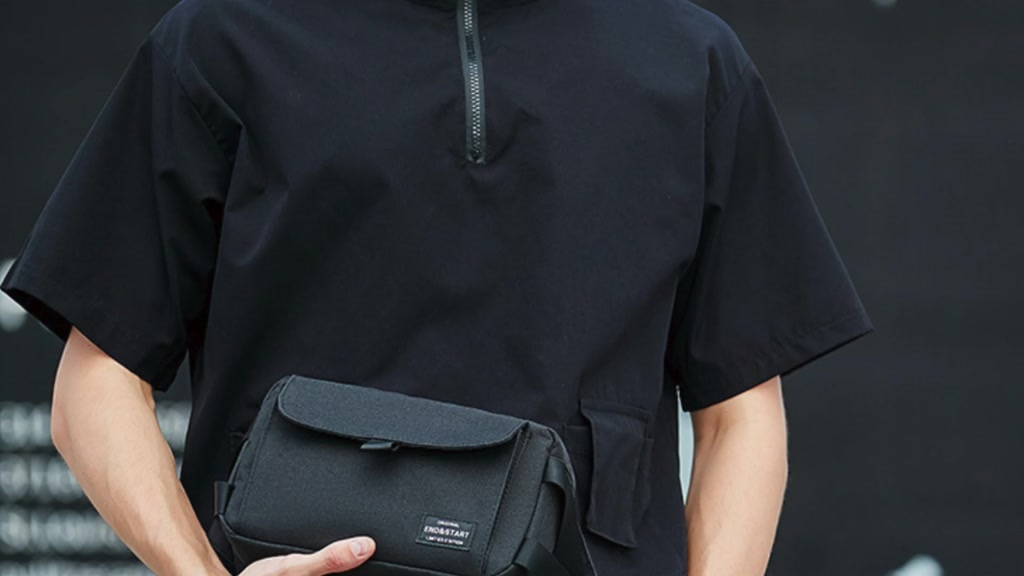 Túi Bao Tử Unisex BlackBag Modern Stomach Bag vải Canva chống nước thời trang cao cấp – Mã TB002 | BigBuy360 - bigbuy360.vn