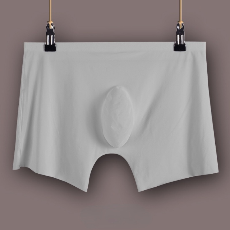 Quần lót boxer 8052 vải lụa mát mỏng thoáng khí không lộ đường may thời trang mùa hè cho nam