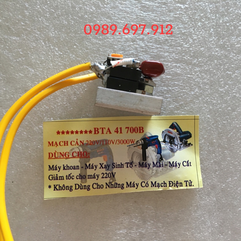 Mạch Cản Chuyển Điện 220v Về 110v Dùng Cho Thiết Bị Điện Nội Địa Nhật - Máy Khoan, Máy Mài, Máy Cắt, Máy Xay Sinh Tố