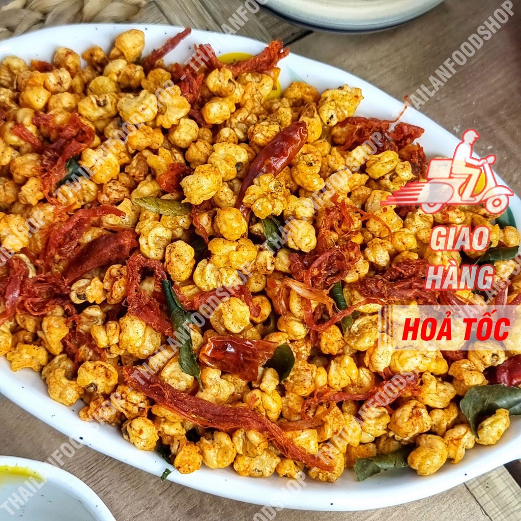 Bắp Rim Khô Bò Lá Chanh Lon 300gr