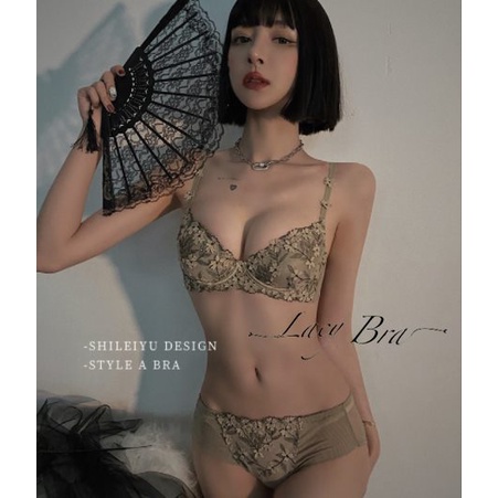 Bộ Đồ Lót Ren Hoa Gợi Cảm Đệm Mỏng Có Gọng Nâng Ngực Lacy Bra - B16 | BigBuy360 - bigbuy360.vn