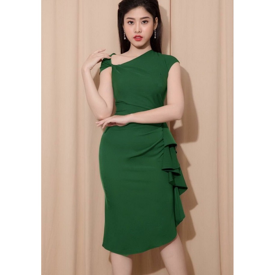 ĐẦM SÁT NÁCH CỔ XÉO LAI XÉO 2304 (KÈM HÌNH THẬT - CÓ SIZE TO)