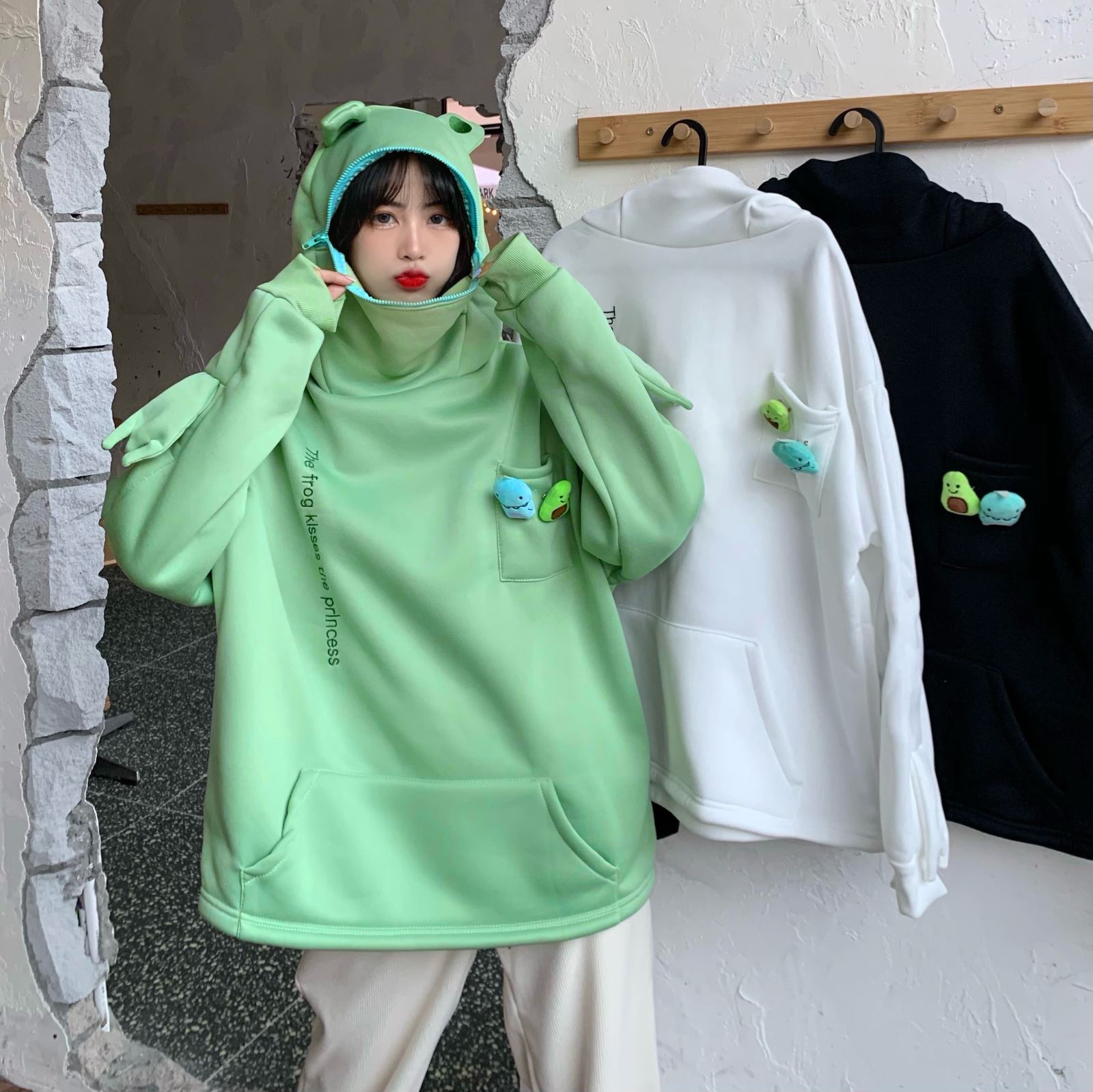Áo Hoodie Nữ Kiểu Dáng Thời Trang Phong Cách Hàn Quốc | BigBuy360 - bigbuy360.vn