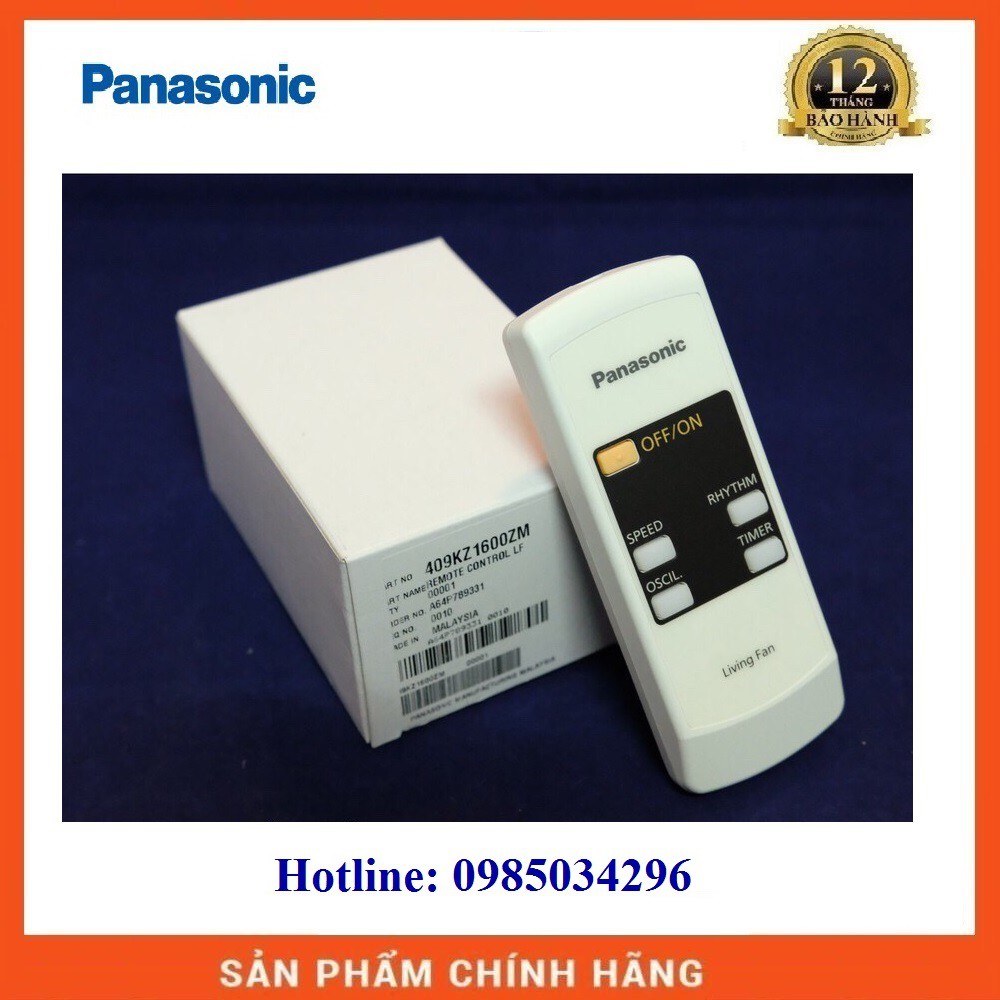 Điều khiển từ xa Quạt Panasonic - Hàng chính hãng nhập khẩu