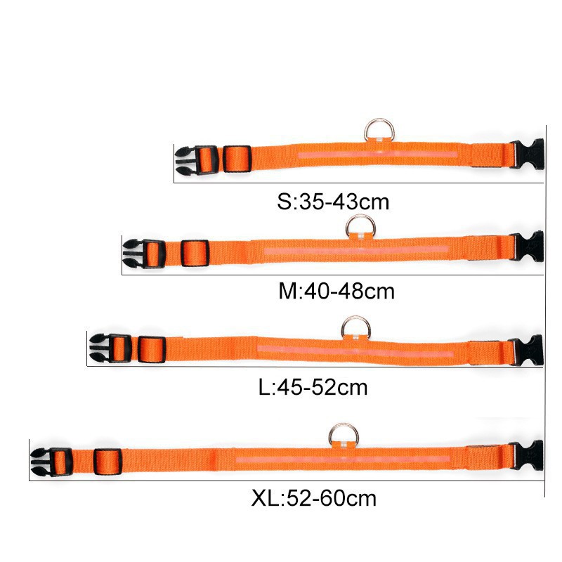 Vòng Cổ Phát Sáng Cho Chó