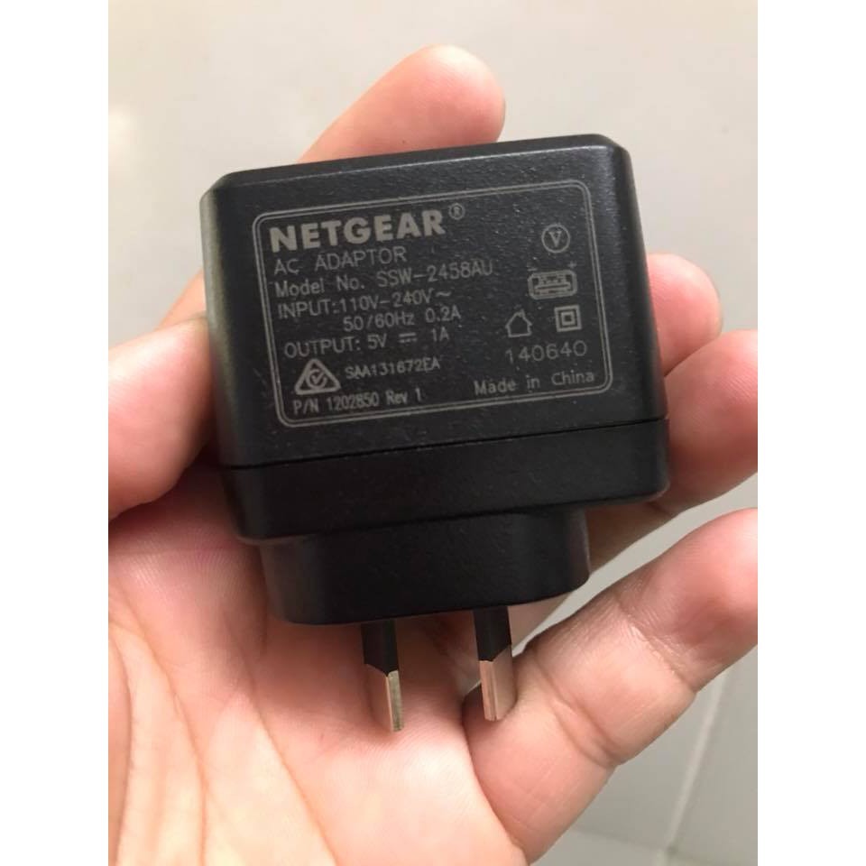 CỦ SẠC NETGEAR CHO PHÁT WIFI NETGEAR  782s 785 790s 791L 810s 815s M1 M2 - HÀNG ZIN CHÍNH HÃNG