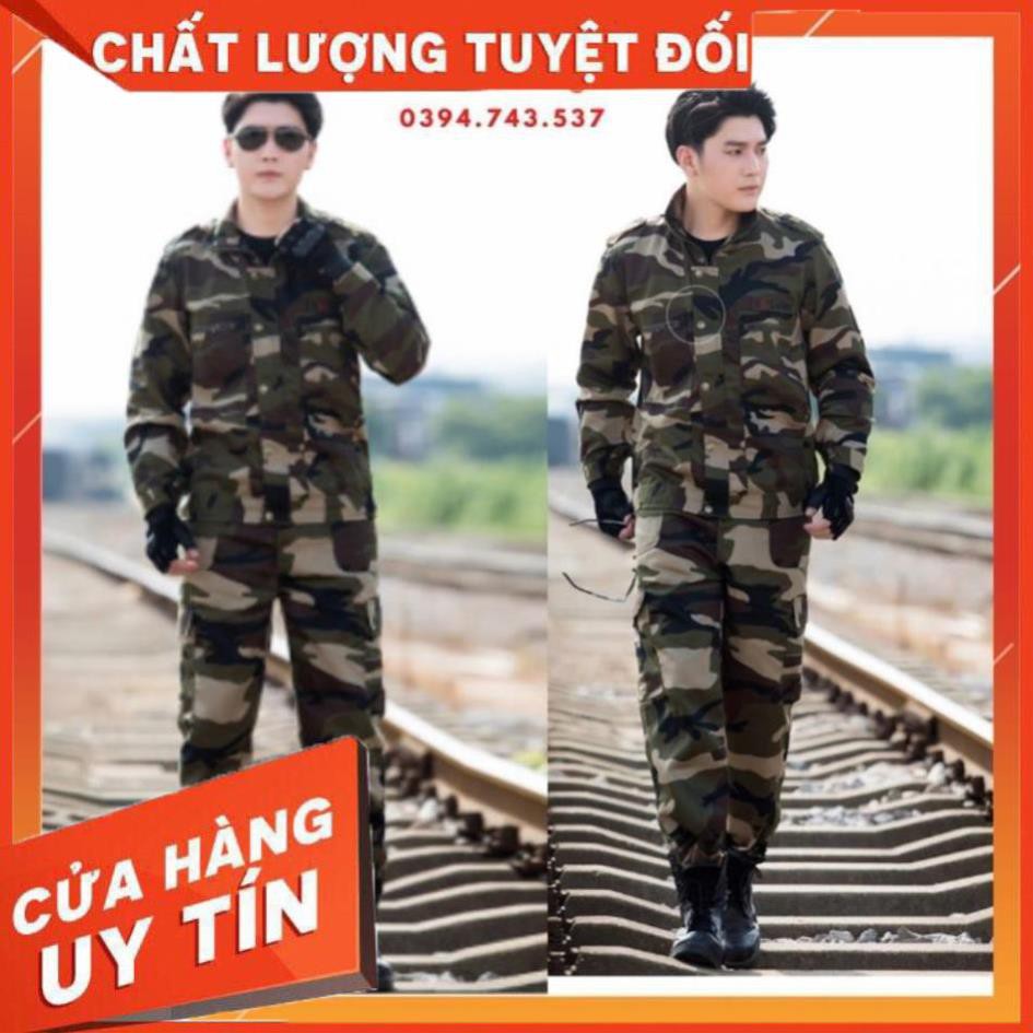 Bộ Quần Áo Kaki Túi Hộp Kiểu Lính US ARMY | BigBuy360 - bigbuy360.vn