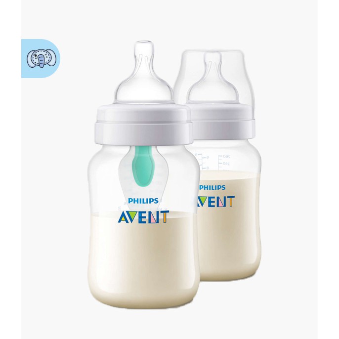 Van thông khí Philips Avent cho bé từ 0 - 6 tháng, tương thích với dòng bình sữa giảm đầy hơi và thiết kế cổ điển (Class