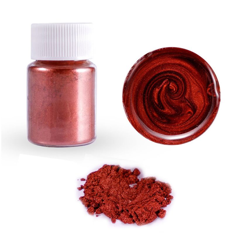 Set 4 bột màu dạ quang chuyên dụng đúc epoxy resin pha lê DIY làm trang sức thủ công