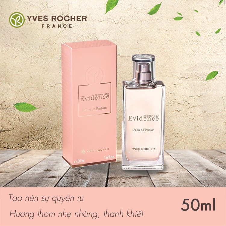 [Date:01/2022] Nước Hoa Yves Rocher L'eau De Parfum Comme Une Evidence 50ml