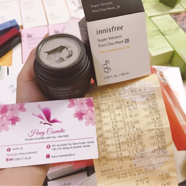 MẶT NẠ ĐẤT SET INNISFREE 2X - [ chính hãng ]