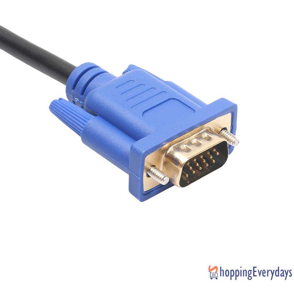 Cáp Chuyển Đổi Hdmi-Compatible Sang Vga Hd 15pin 1080p 6ft