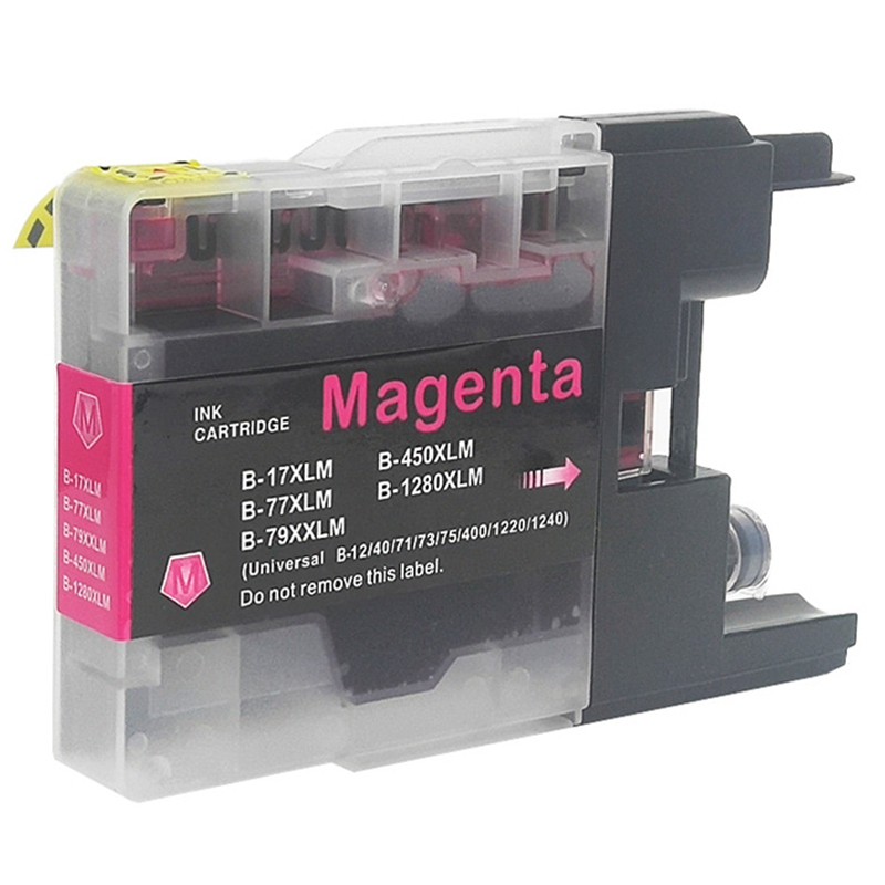 Set 4 hộp mực cho máy in Brother LC1280 LC1240 LC71 LC73 LC75 LC400 LC12 | BigBuy360 - bigbuy360.vn