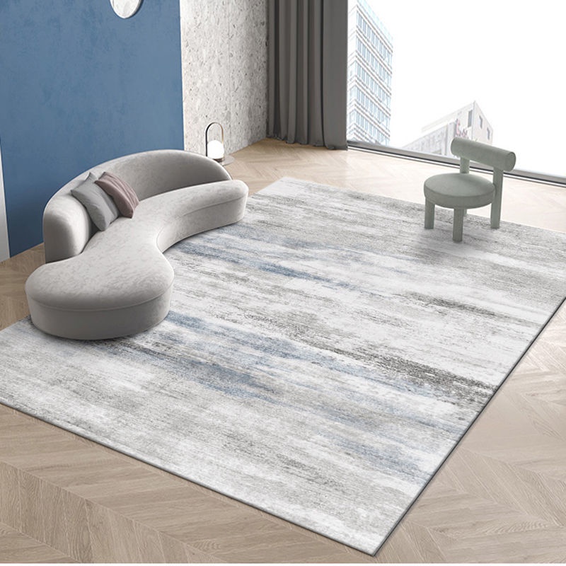 Thảm Trải Sàn Màu Xám Nhạt Đơn Giản Hiện Đại Phong Cách Bắc Âu Sang Trọng