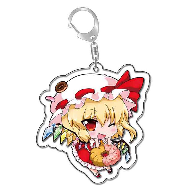 Ygt Móc Khóa Acrylic Hình Nhân Vật Anime Hakurei Reimu Kirisame Marisa Flandre Scarlet Remiria Sukareto