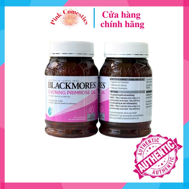 Tinh Dầu Hoa Anh Thảo Blackmores Evening Viên Uống Blackmores Úc