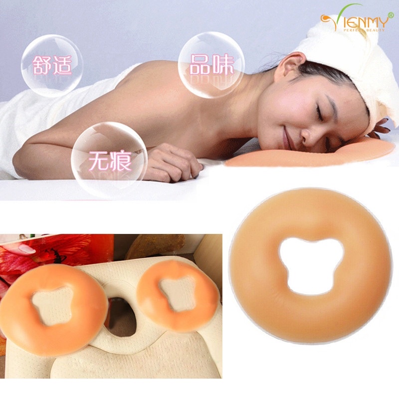 Gối silicol, gối úp mặt Spa có hộp