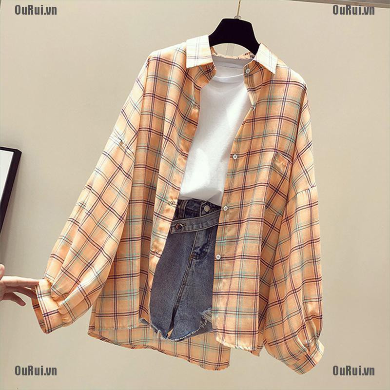 Áo Khoác Kẻ Sọc Kiểu Retro Thiết Kế Trẻ Trung Cho Nữ