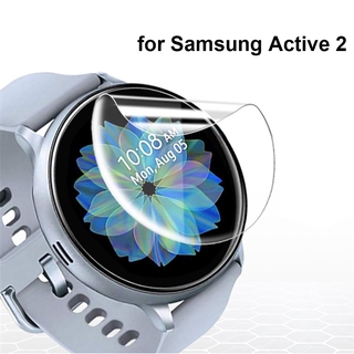 Set 2 Kính Cường Lực Siêu Mỏng Bảo Vệ Màn Hình Đồng Hồ Samsung Galaxy Watch Active 2 40mm 44mm