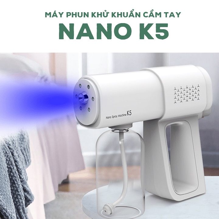 Máy phun khử trùng, khử khuẩn cầm tay Nano K5