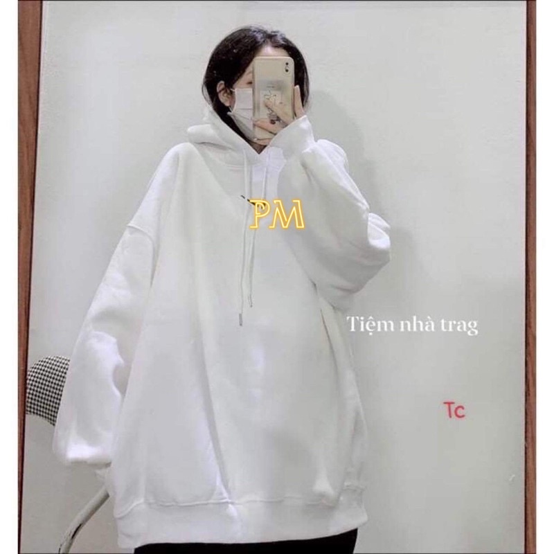 Áo hoodie dấu phẩy nỉ cotton TC12