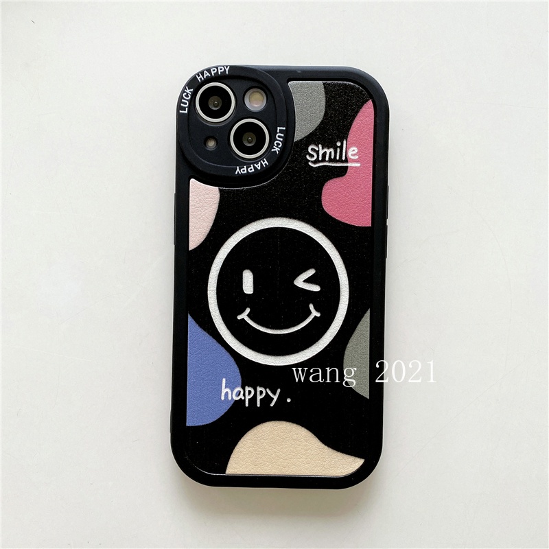 Ốp Điện Thoại Mềm Hình Mặt Cười 2022 Thời Trang Chống Rơi Cho Vivo V23 5G