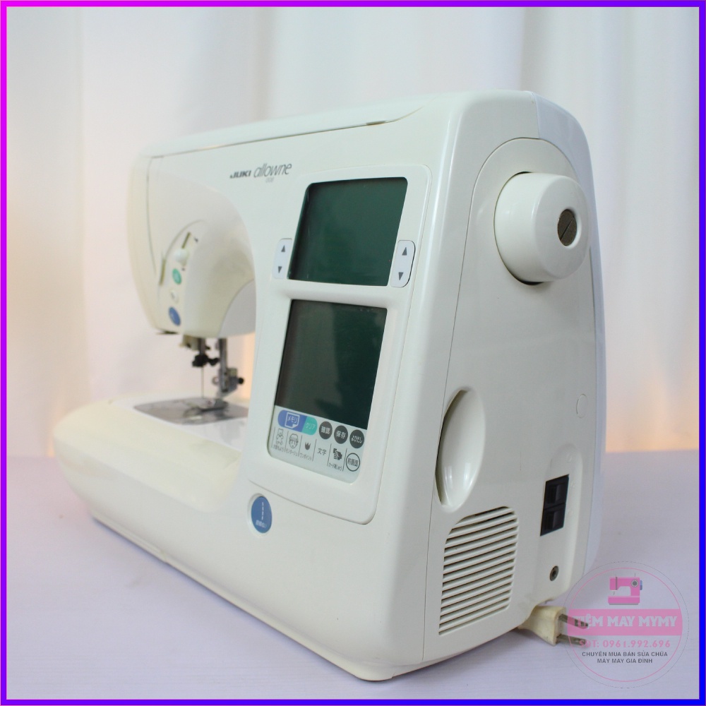 Máy May Gia Đình Mini Nhật Bản JUKI HZL- 008 Có Nhiều Đường May Thêu Trang Trí May Khỏe Chạy Êm Không Kén Vải