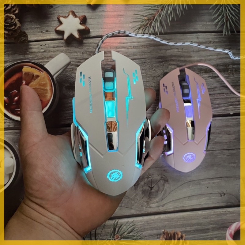 Chuột Gaming Có Dây Dành Cho Game Thủ Có Đèn LED Chơi Game Cực Đã Bảo Hành 6 Tháng | BigBuy360 - bigbuy360.vn