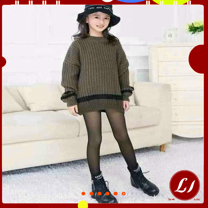 Quần tất 3D siêu co dãn, bền đẹp cho bé 3-12 tuổi