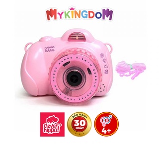 Đồ Chơi CLEVER HIPPO TOY Máy Chụp Hình Bong Bóng Đèn Flash - Hồng 8687/PK