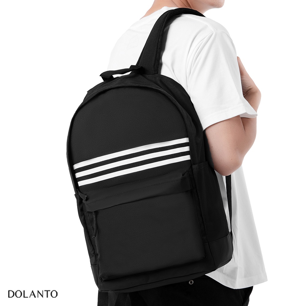 Balo Đẹp Đựng Laptop SPORT Vải Canvas Chống Thấm Nước Unisex Nam Nữ Đi Học Đi Chơi DOLANTO.