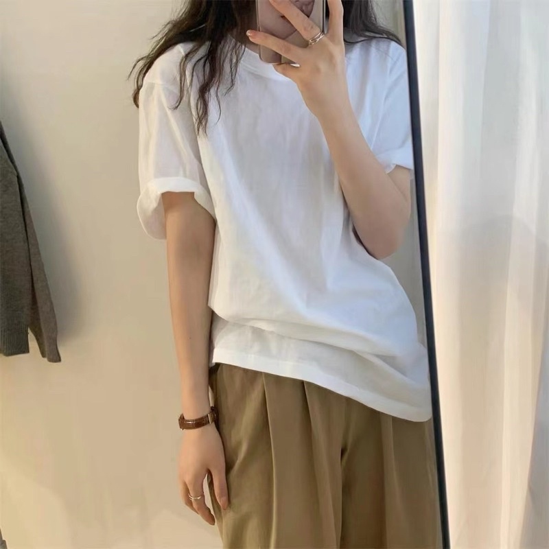 Áo phông trơn hàng qc