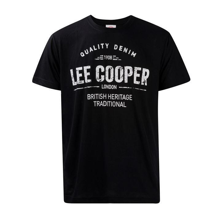 HÀNG CHÍNH HÃNG - ÁO PHÔNG NAM - LEE COOPER UK AUTHENTIC màu đen BUVRun10