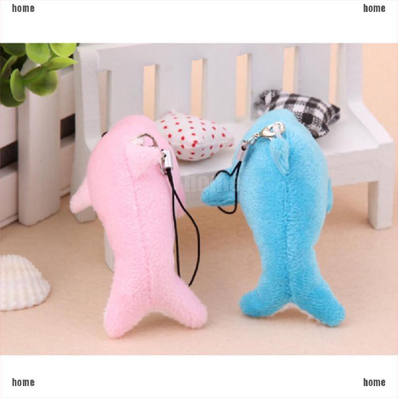 Bộ 1 Thú Nhồi Bông Hình Cá Heo 6cm
