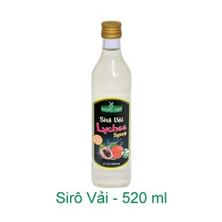 Siro Vải Golden farm 520ml
