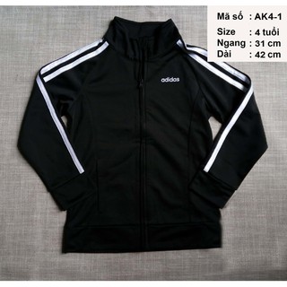 (AK4-1) Áo khoác trẻ em ADIDAS chính hãng 4 tuổi