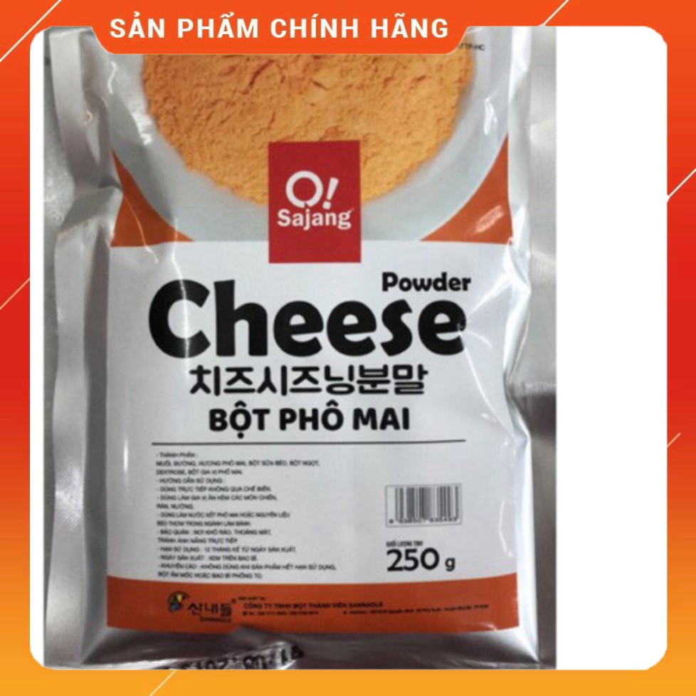 bột phô mai lắc hàn quốc hàng loại 1 250G -nuongfood