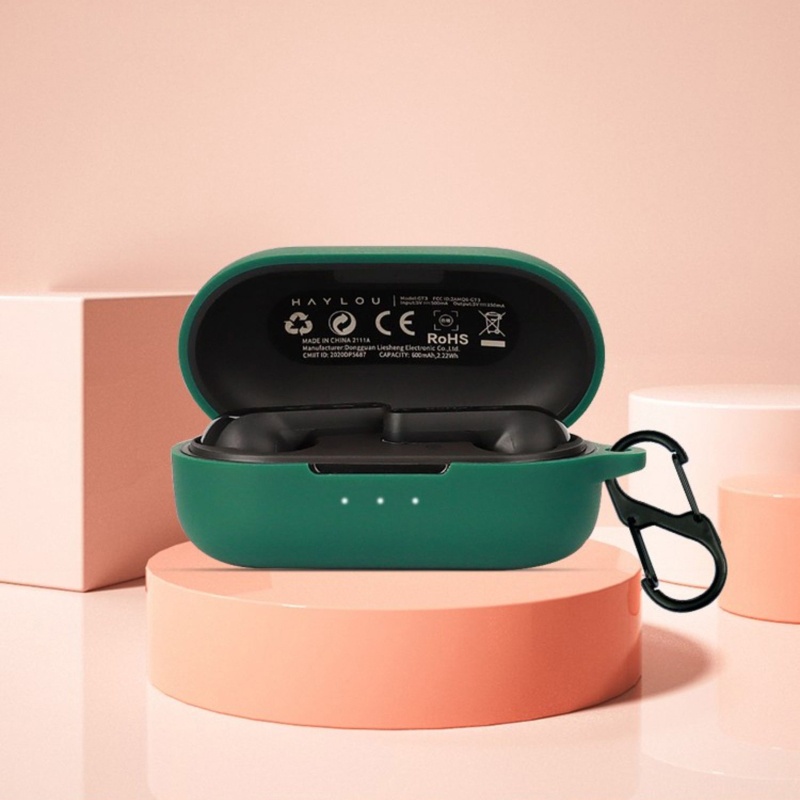 Vỏ Bảo Vệ Hộp Sạc Tai Nghe HaylouGT3 Bằng Silicon Chống Sốc / Bụi Bẩn Tiện Dụng