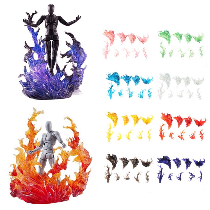 Mô Hinh Hiệu Ứng Lửa cho Figure - Màu Xanh - 6597