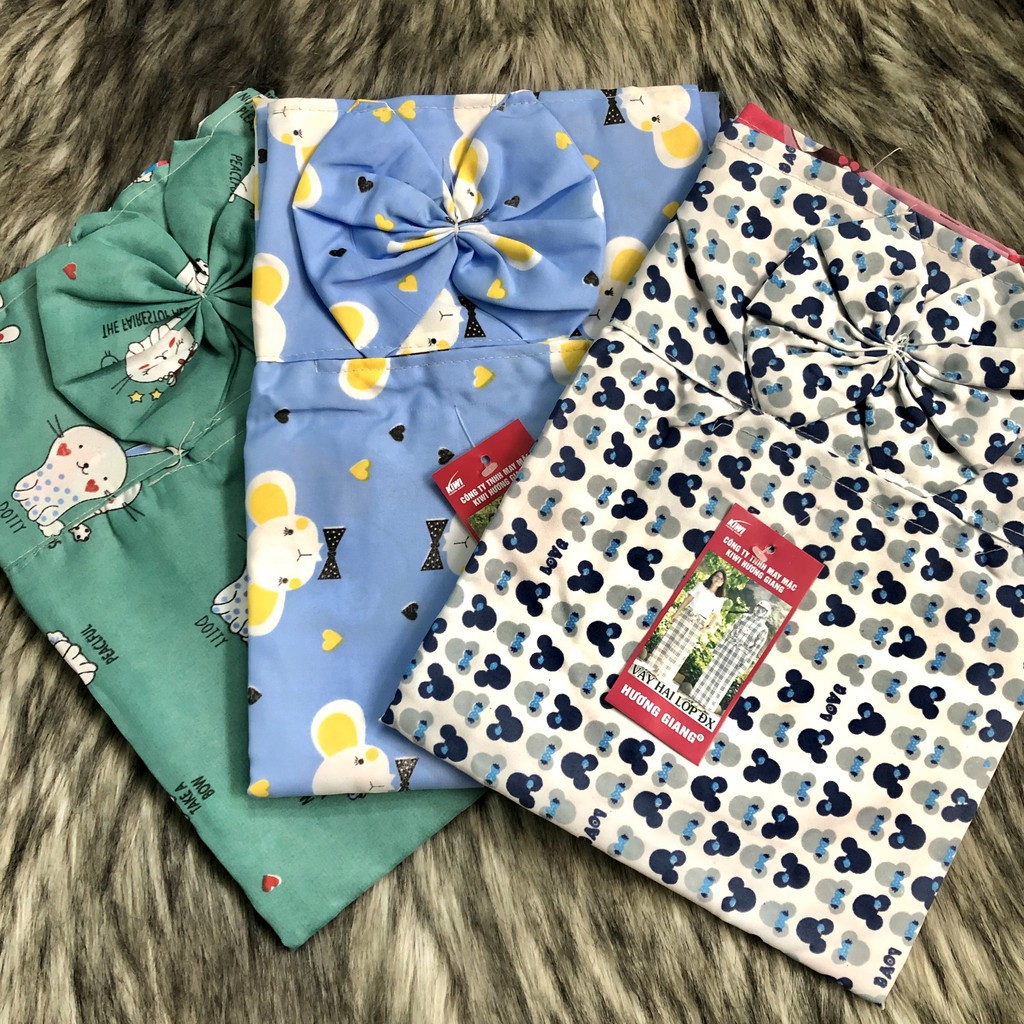 Váy chống nắng vải KATE 2 lớp dày, không xù