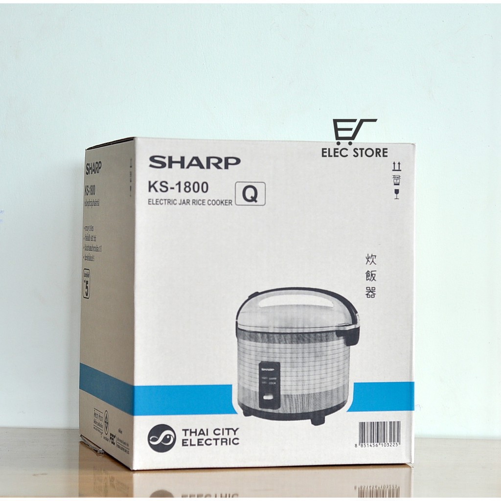 Nồi Cơm Điện SHARP KS -1800Q 1.8 Lít Nhập Khẩu Thái Lan